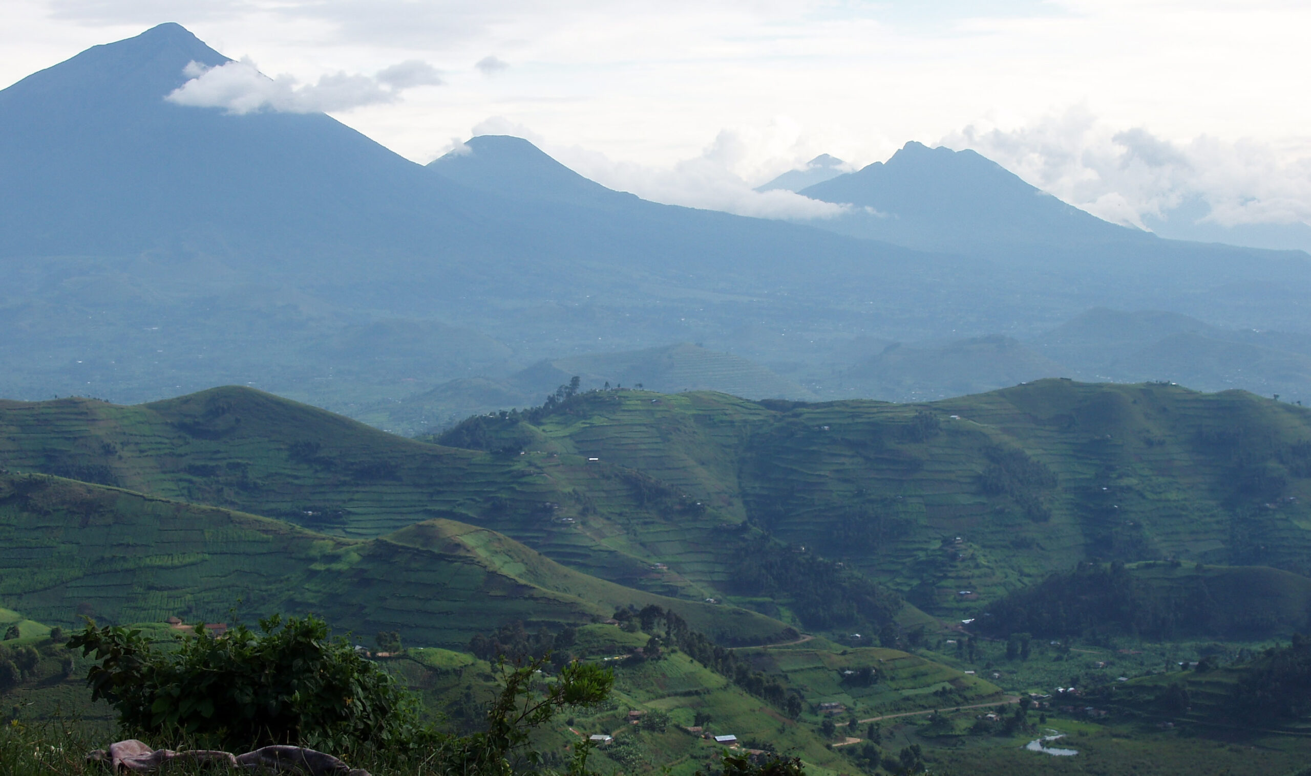Kisoro landscape, southwestern Uganda